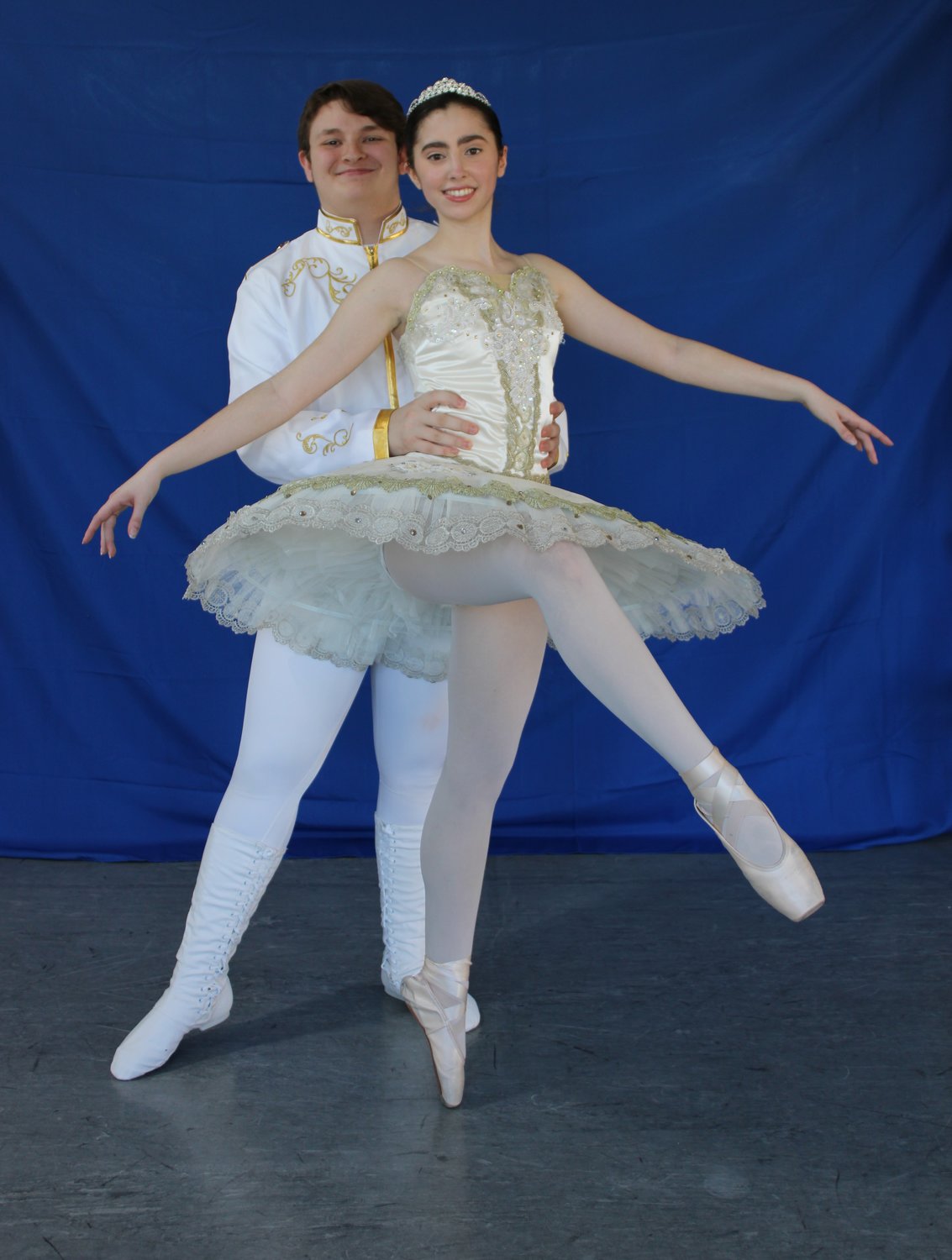 Josephine Amato and Tyler Powley will dance the roles of Princess Aurora and Prince Désiré in a performance of “The Sleeping Beauty” on Sunday, May 15 at 2 p.m.